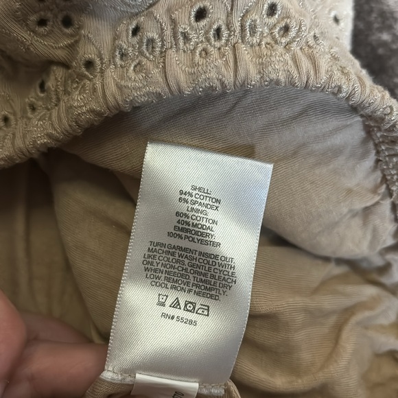 Express M Eyelet Ruffle Halter Top - Picture 5 of 13